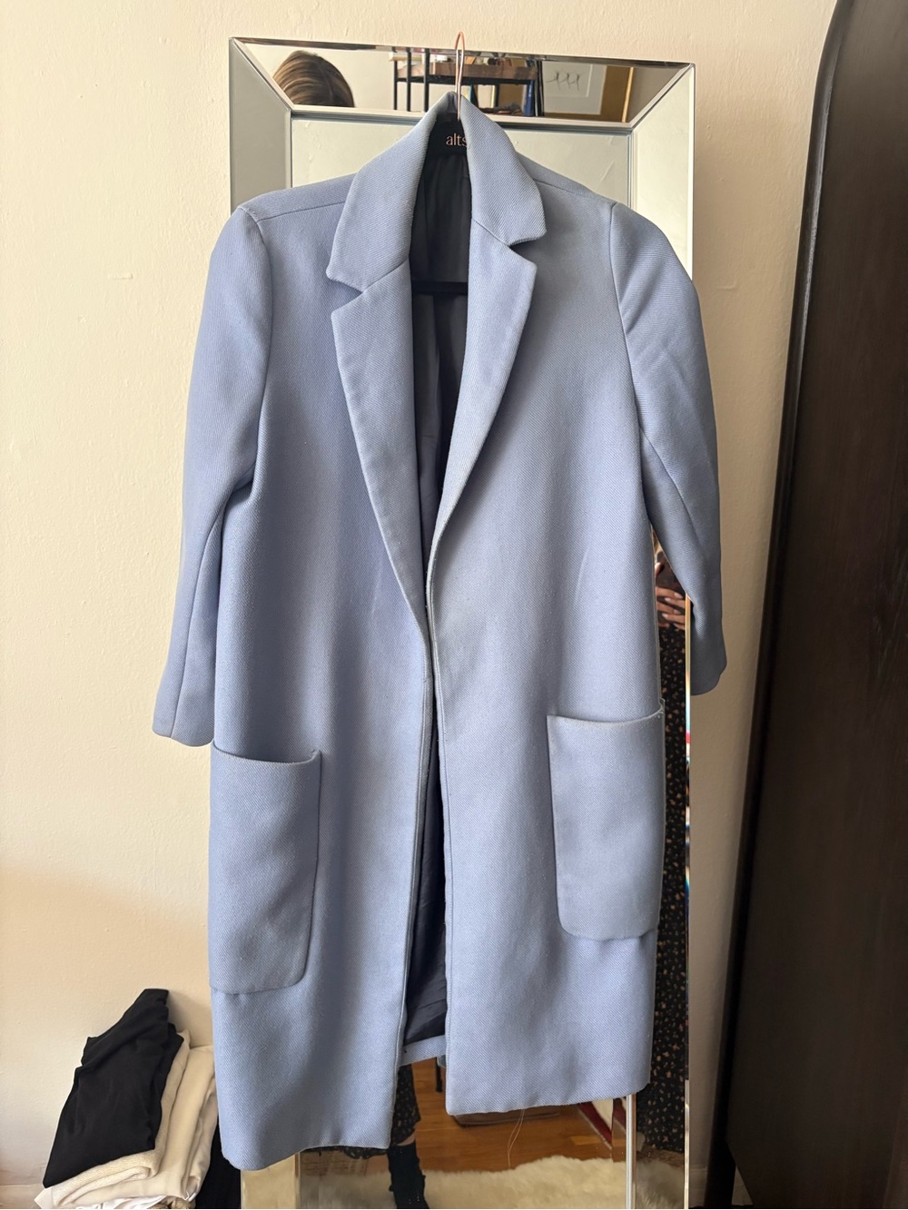 Zara Blue/Purple Women's Coat